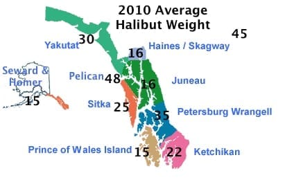 se-ak-halibut-average-weight-map se-ak-halibut-average-weight-map