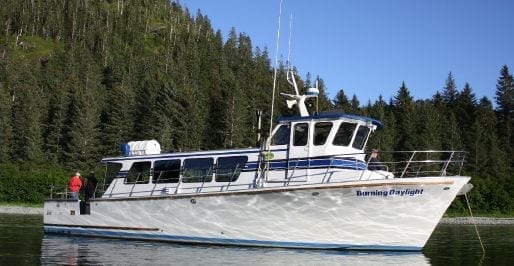 unknown 50’ Delta - Burning Daylight… fishes 6 to 10 guests. This boat is capable of overnight fishing expeditions.